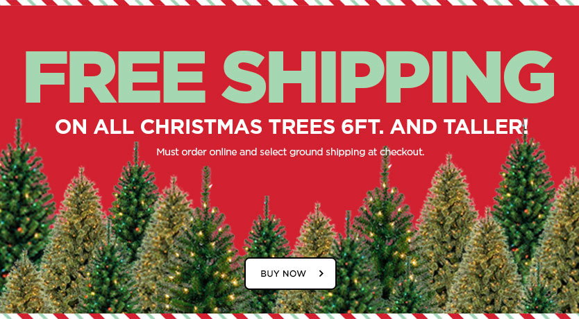 Free Shipping on Christmas Trees