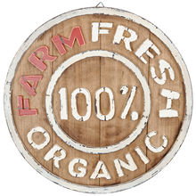 Farm Fresh Organic Wall Sign By Ashland